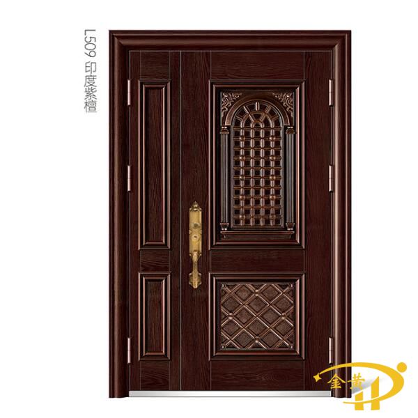 鋁拼接甲級防盜門