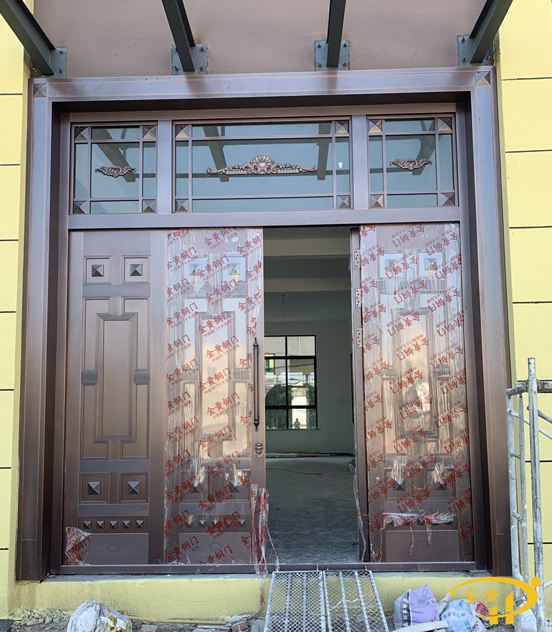 永康銅門廠家象珠鎮(zhèn)杏里村銅門安裝現(xiàn)場