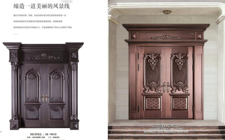 別墅純銅門價格與不銹鋼銅門價格 別墅純銅門價格與不銹鋼銅門價格