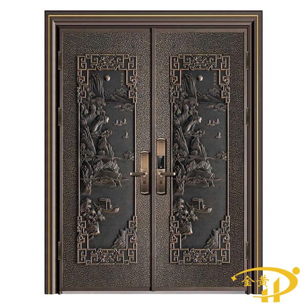 中式別墅鑄鋁大門