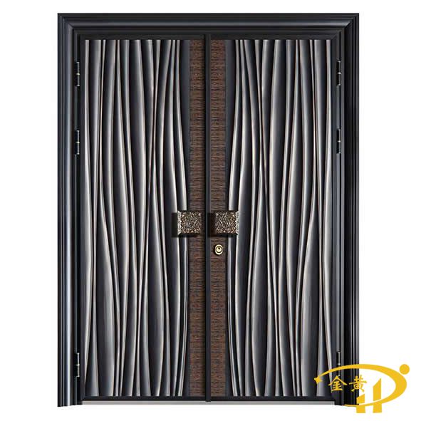 中式鑄鋁大門